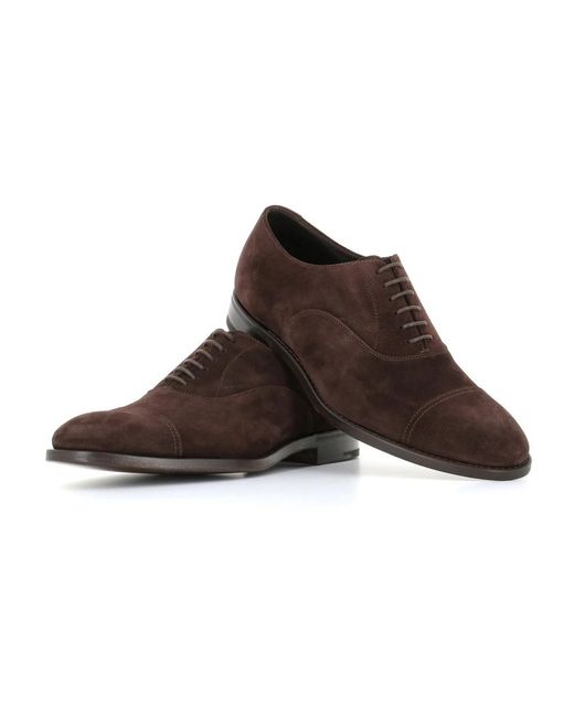 Henderson Brown Laced Shoes for men