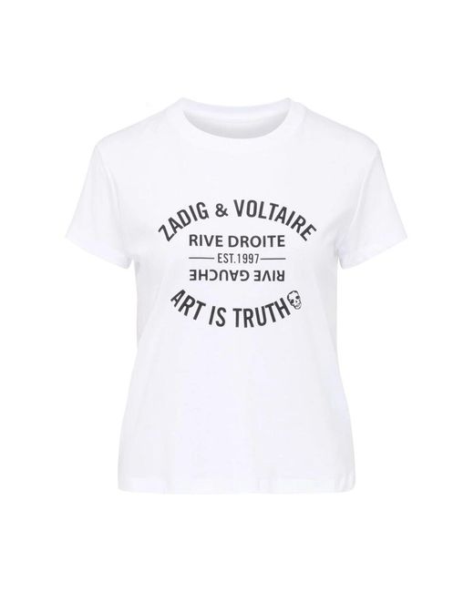 T-Shirts Zadig & Voltaire en coloris White
