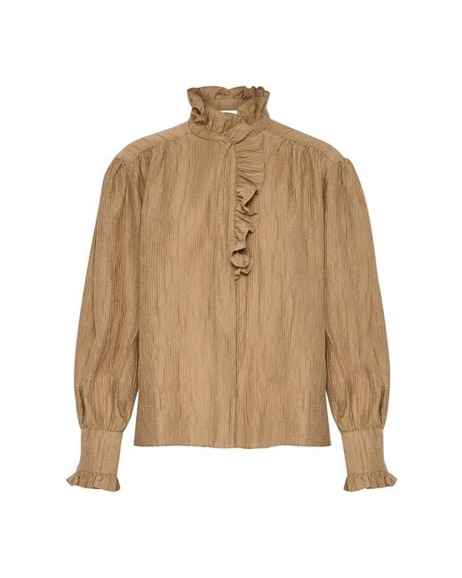 Karen By Simonsen Blouses in het Natural