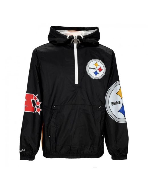 Mitchell & Ness Nfl Team Og 2.0 Anorak Windbreaker in Black für Herren