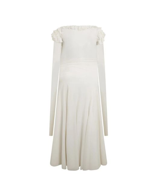 Philosophy Di Lorenzo Serafini White Maxi Dresses