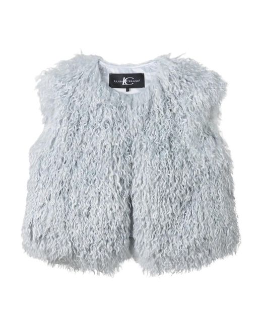 Luisa Cerano Blue Waistcoats