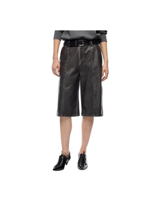 Pinko Black Bermudas