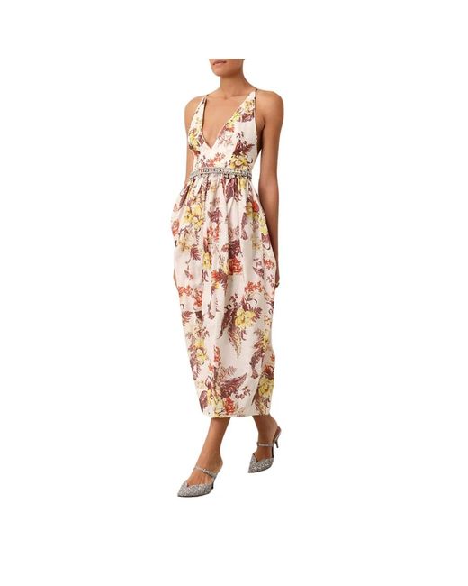 Zimmermann Metallic Midi Dresses