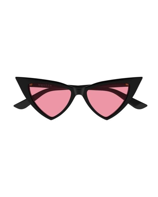 Alexander McQueen Black Sunglasses