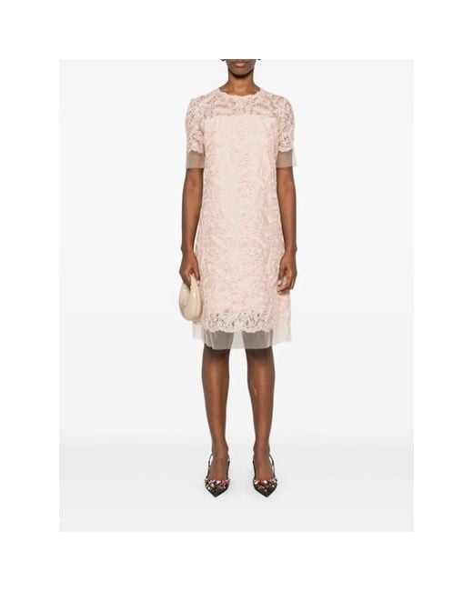 Ermanno Scervino Pink Midi Dresses