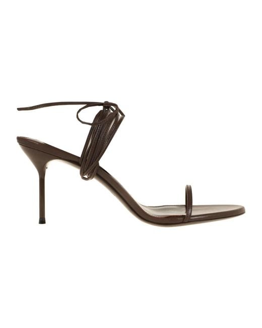 Paris Texas Brown High Heel Sandals