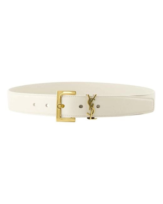 Saint Laurent Natural Belts