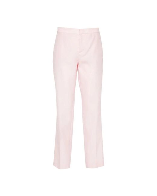 Trousers > cropped trousers Fabiana Filippi en coloris Pink