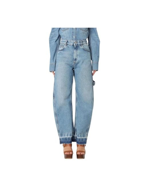 Loose-Fit Jeans Stella McCartney de color Blue