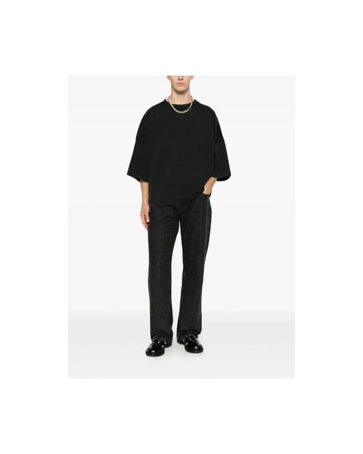 Stay Human On Earth Black T-Shirts for men