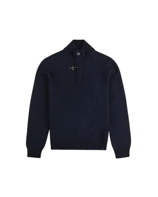 Turtlenecks Fay de hombre de color Blue