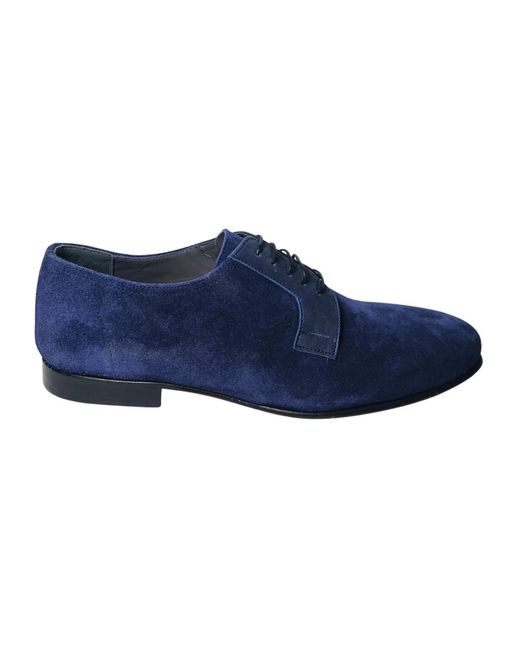 Pollini Blue Dress Shoes for men