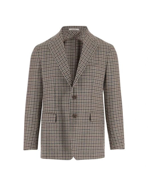 Tagliatore Gray Blazers for men