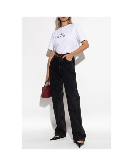Victoria Beckham White T-Shirts