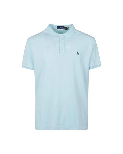 Ralph Lauren Tops ,Blauw ,Katoen Klassiek Katoenen Poloshirt in het Blue voor heren