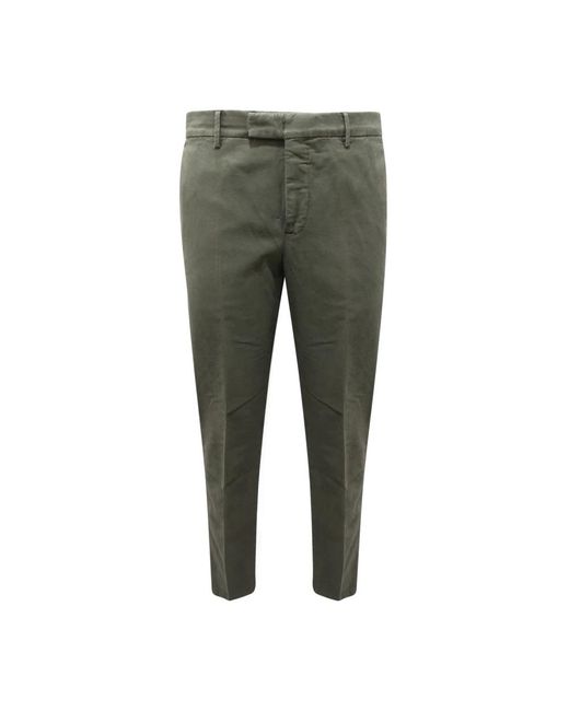 PT01 Slim-Fit Trousers in het Green voor heren