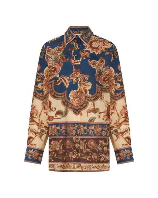 Shirts Zimmermann en coloris Blue