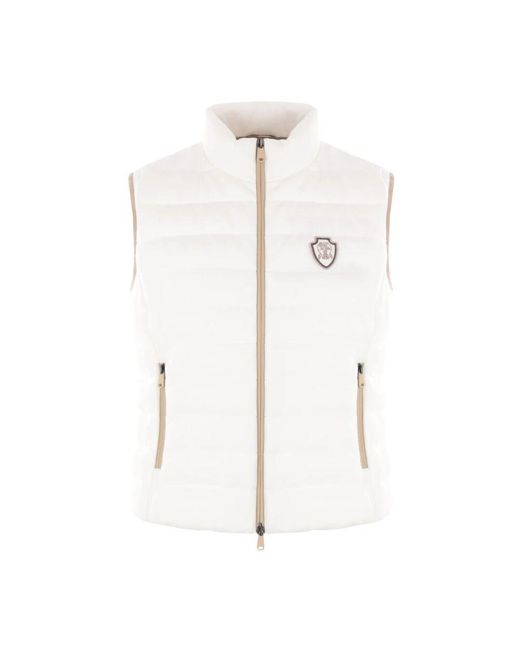 Brunello Cucinelli White Vests