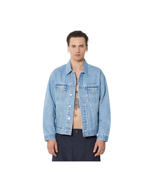 Denim Jackets A Bathing Ape pour homme en coloris Blue