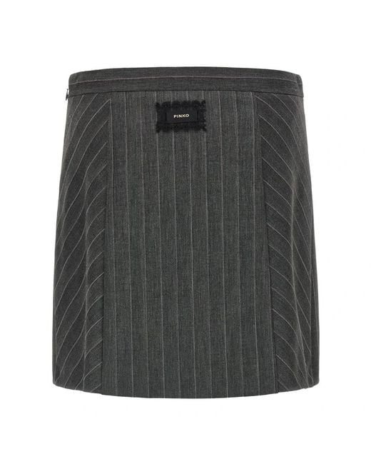 Pinko Gray Short Skirts
