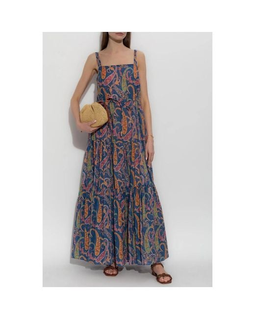Etro Purple Maxi Dresses