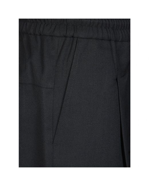 Drole de Monsieur Black Slim-Fit Trousers for men
