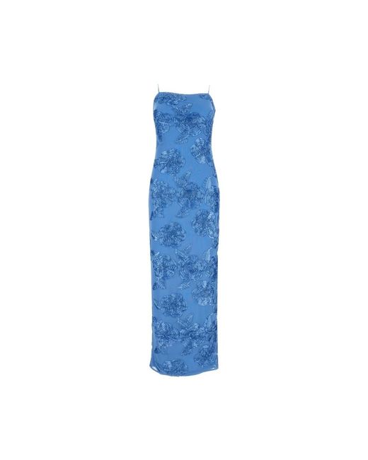 ROTATE BIRGER CHRISTENSEN Blue Maxi Dresses