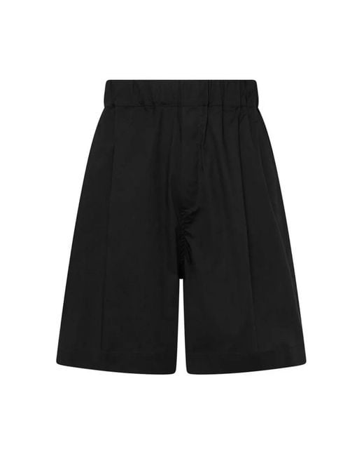Laneus Black Casual Shorts for men