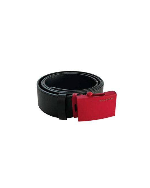 Borbonese Ledergürtel in Black für Herren