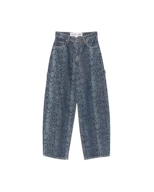 Liu Jo Blue Wide Jeans