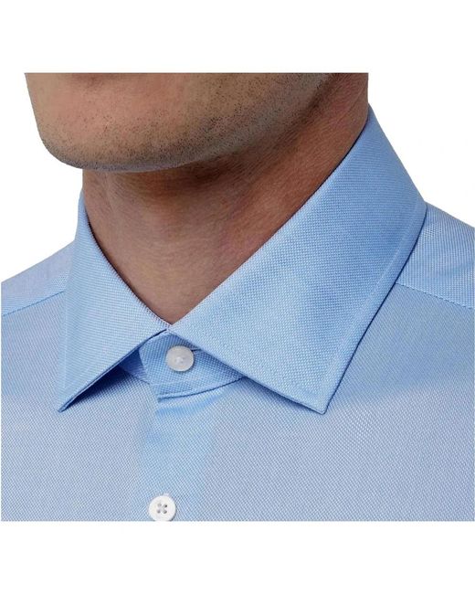 Xacus Blue Formal Shirts for men