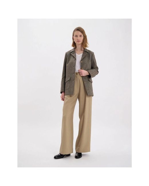 Ines De La Fressange Paris Green Jil jacket