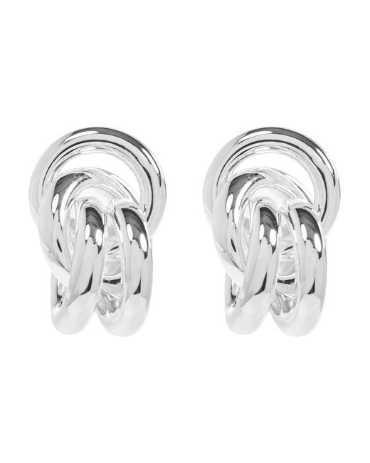 Earrings LIE STUDIO de color Metallic