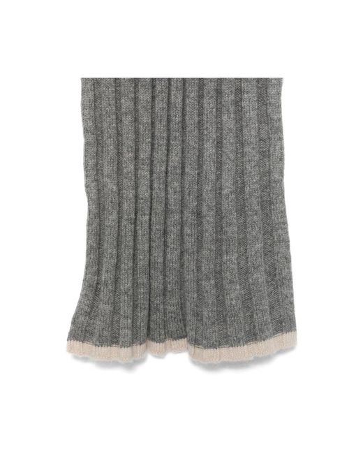 Winter Scarves Brunello Cucinelli de hombre de color Gray
