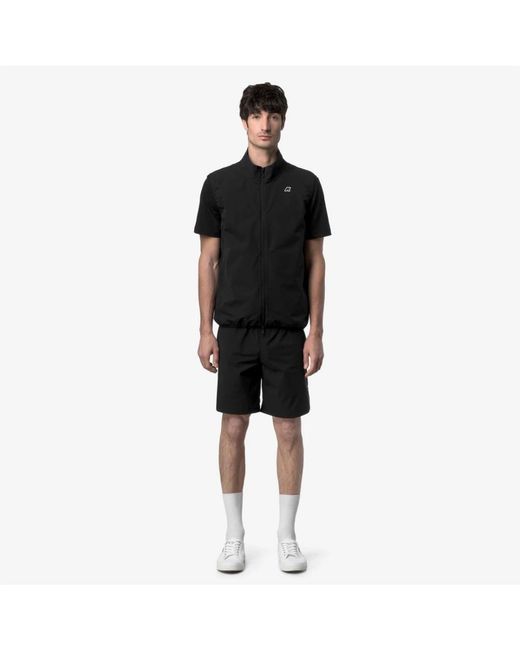 K-Way Black Waistcoats for men