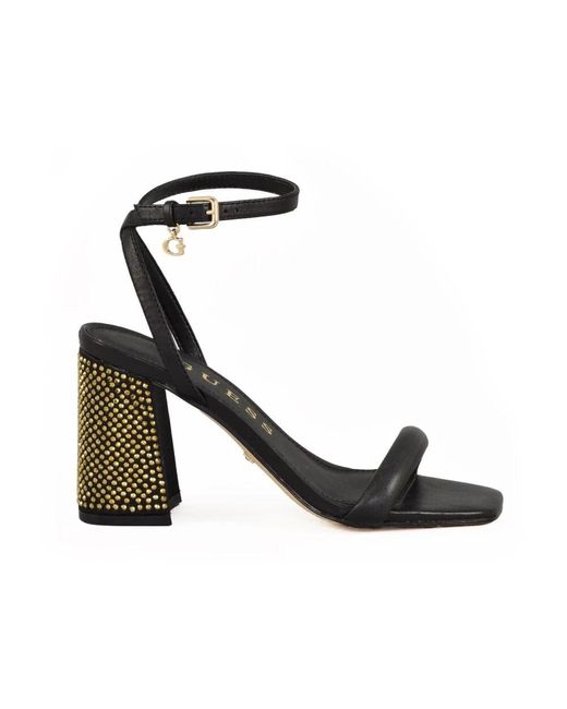 Guess Black High Heel Sandals