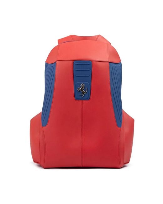 Ferrari Red Backpacks for men
