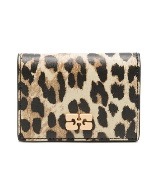 Ganni Metallic Wallets & Cardholders