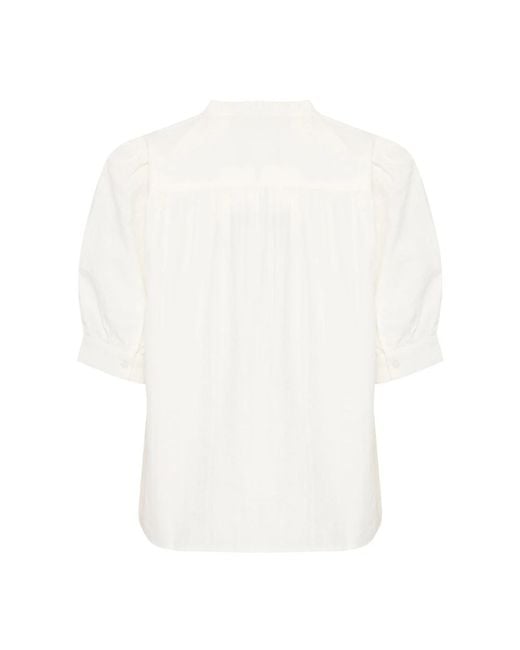 Ichi White Blouses