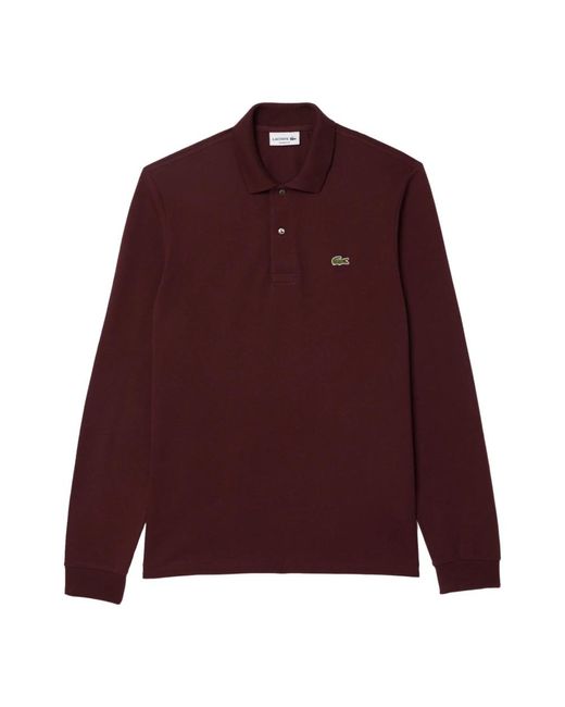Polo Shirts di Lacoste in Purple da Uomo