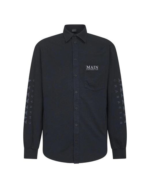 Balenciaga Blue Casual Shirts for men