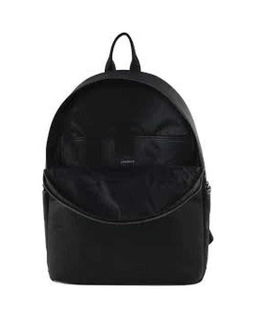 Lacoste Black Backpacks
