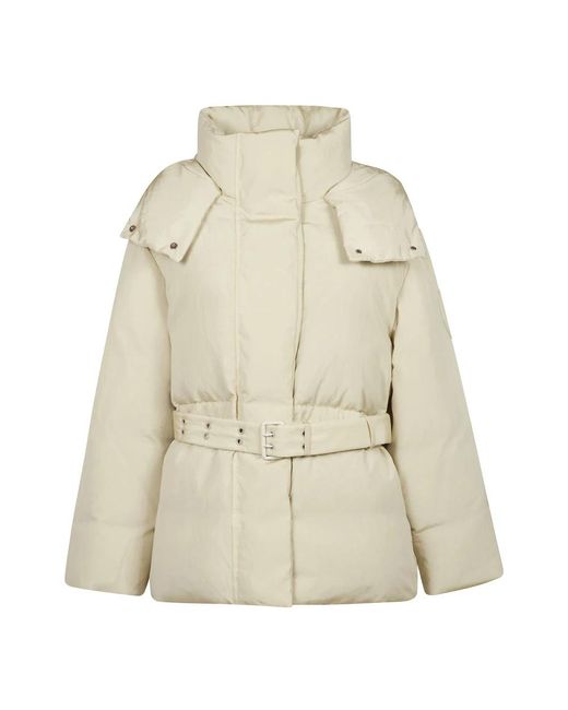 Acne Jassen ,Grijs ,Nylon Stijlvolle Bovenkleding Voor Alle Seizoenen in het Natural
