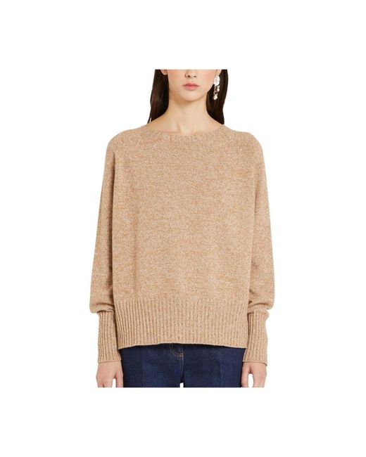 Marella Natural Rundhals-Strickware