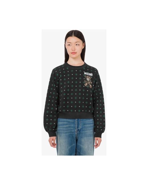 Moschino Black Sweatshirts