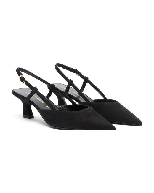 Stuart Weitzman Schoenen ,Zwart ,Vinnie 50 Slingback in het Black