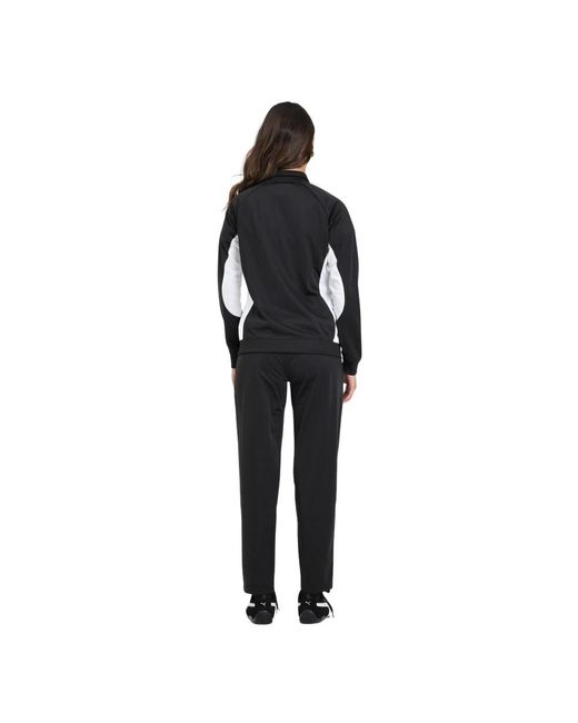 PUMA Fitness ,Zwart ,Polyester Tuta Poly in het Black