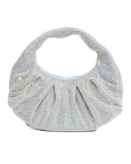 Twentyfourhaitch Gray Handbags
