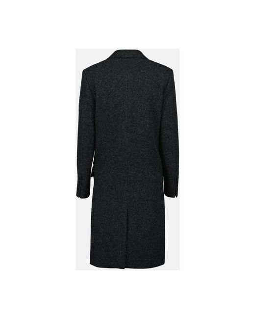 AMI Single-Breasted Coats in het Black